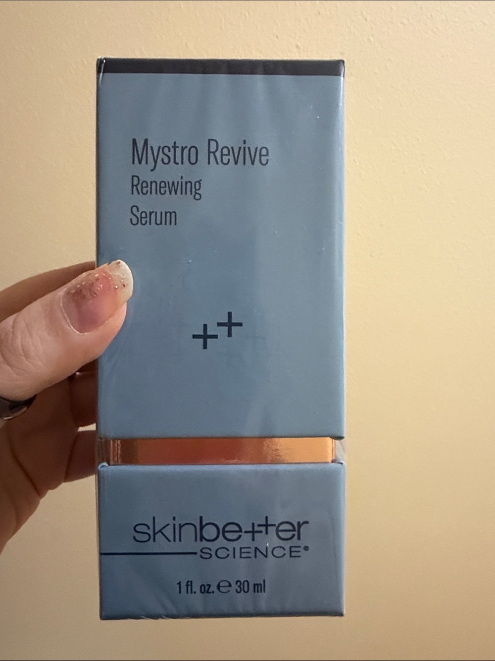 Skinbetter Science Mystro Revive Renewing Serum — Light Blue